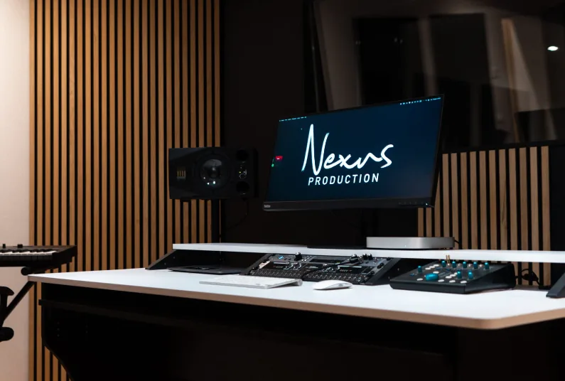Le studio d'enregistrement de Nexus Production